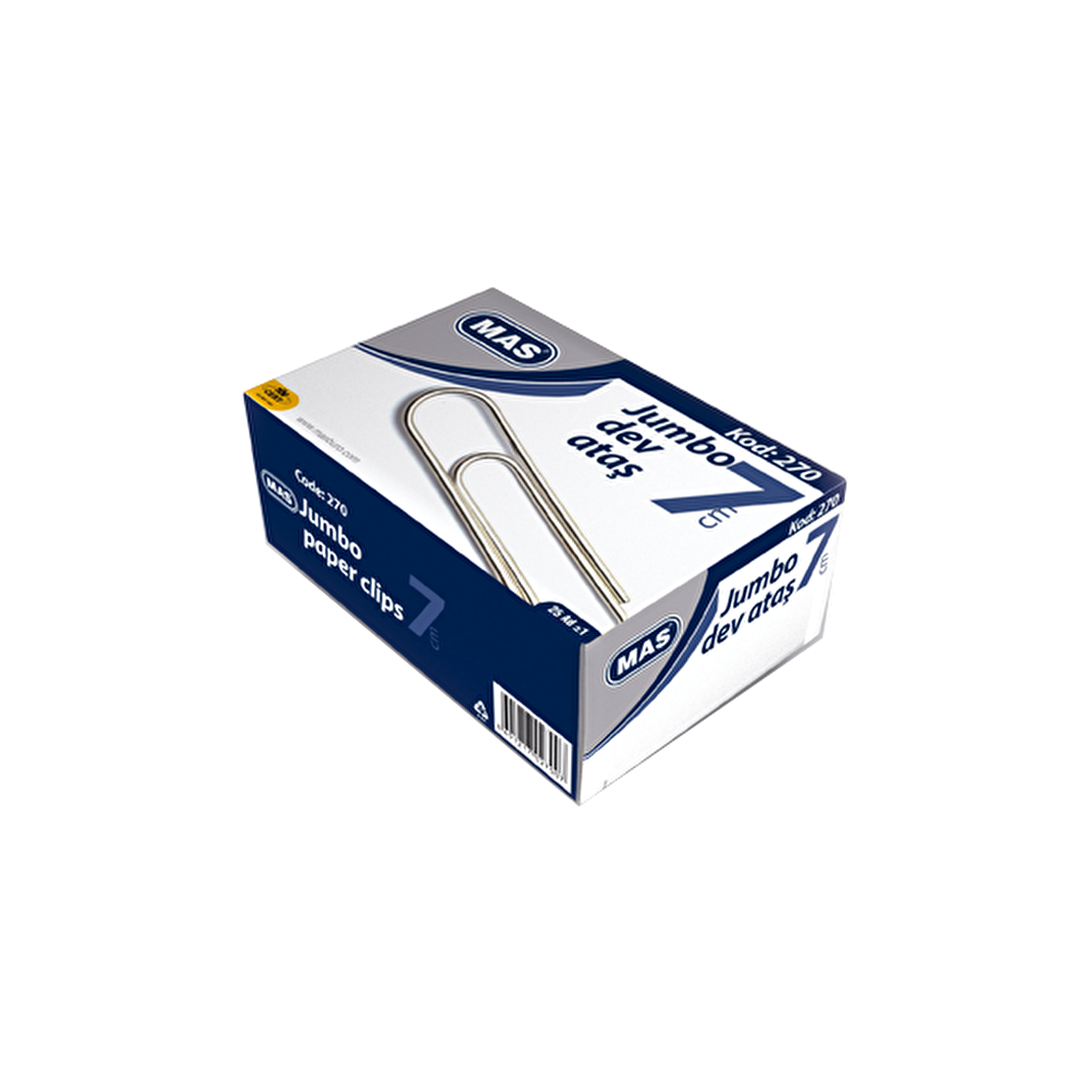 Mas Ataş Dev Jumbo Tip Süper Kalite 7 cm