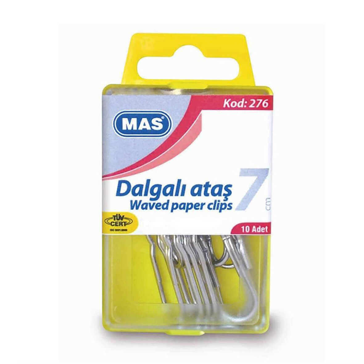 Mas Dalgalı Ataş Kristal Kutulu No7 276