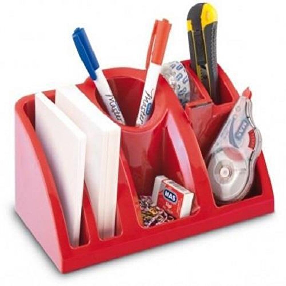 Mas Desk Organizer Maxi Orion Kırmızı