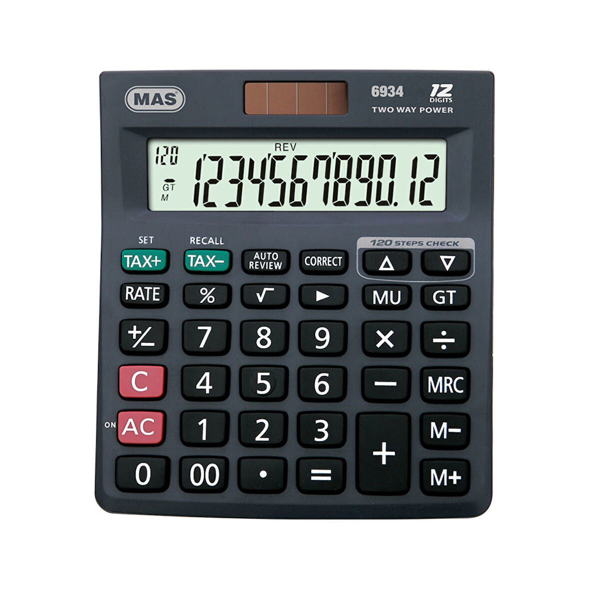 Mas Ofis Tipi Orta Hesap Makinası 6934