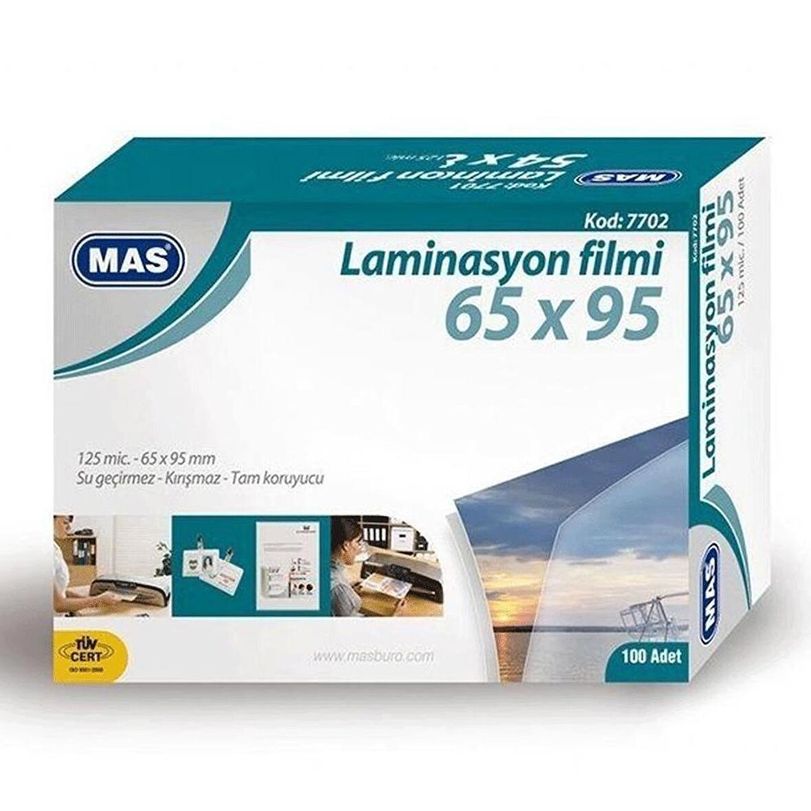 Mas Laminasyon Filmi 125 Mic 65x95 7702