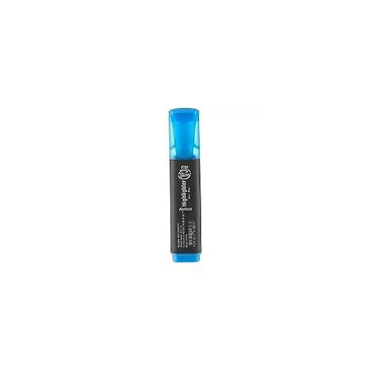 Bion Fosforlu Kalem Mavi 9180   10'lu Paket / Bion