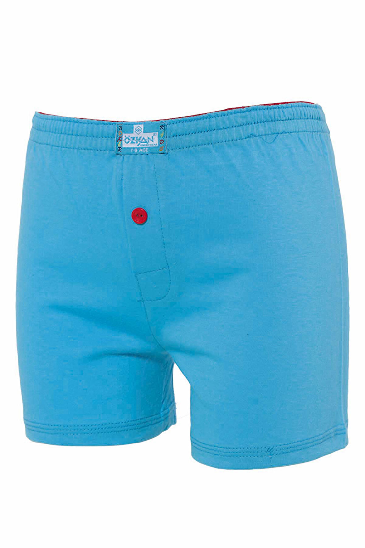 Özkan 31223 Erkek Çocuk %100 Pamuklu Yumuşak Rahat Boxer Şort