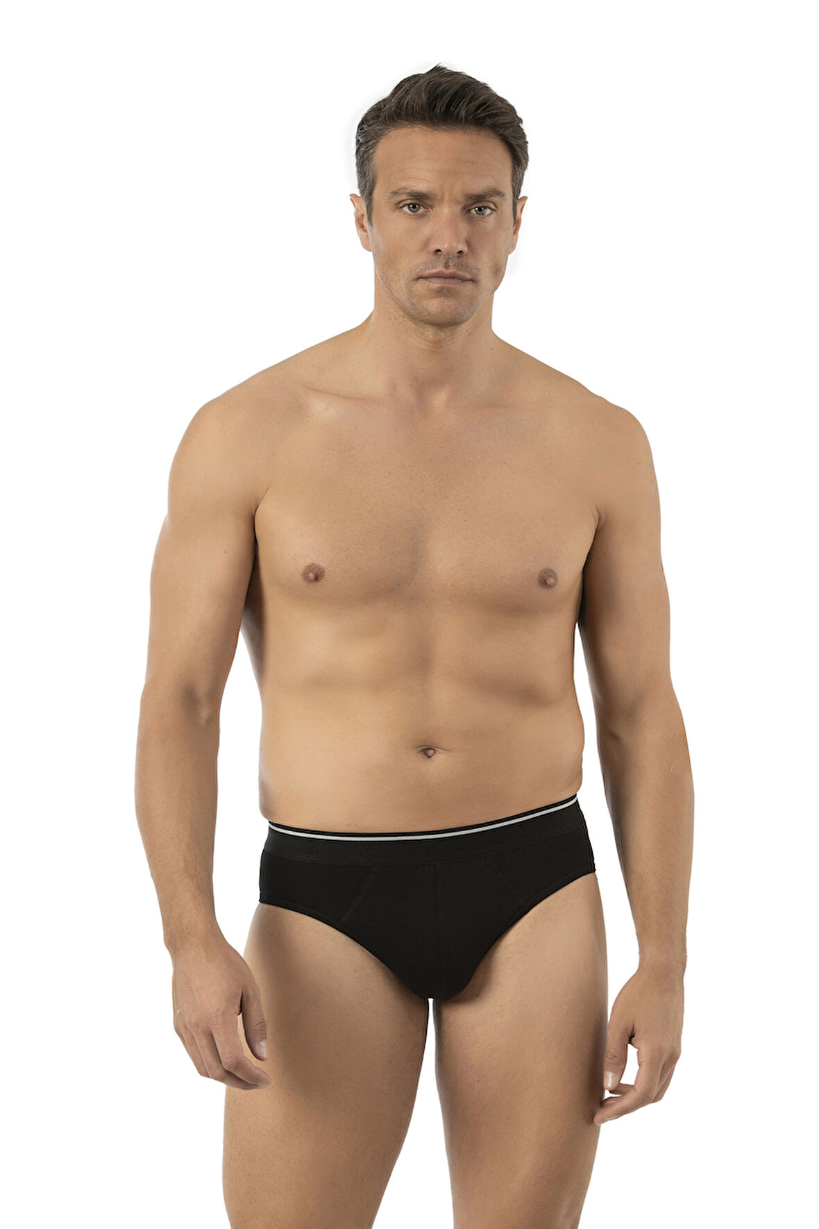 Özkan 11330 Erkek Pamuklu Likralı Penye Esnek Rahat Slip Külot