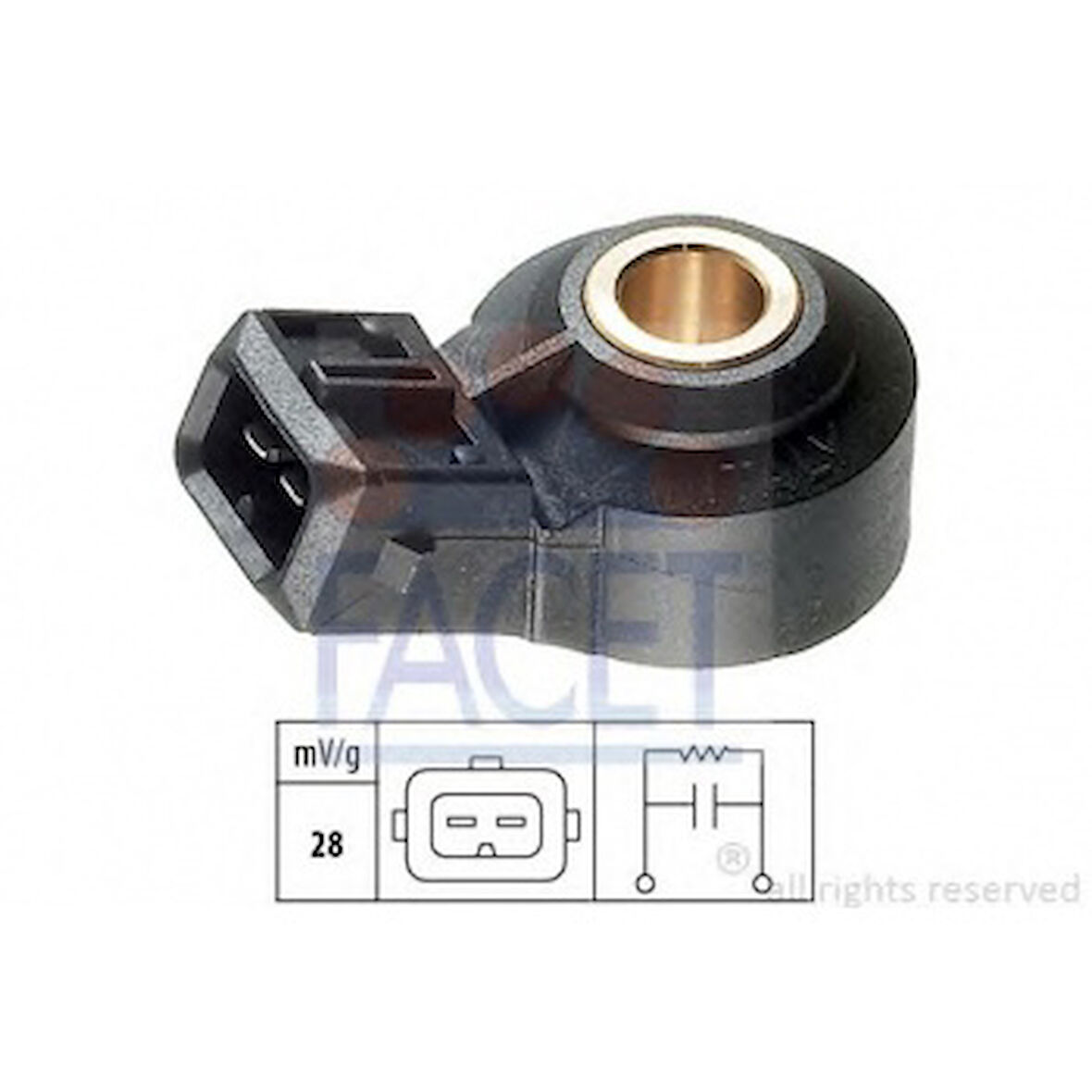 Mercedes Vuruntu Sensoru W202 93>00 W203 02>07 W204 07>14 C219 04>10 W211 02>08 W212 09>15 W140 93>98 Sprinte - Facet 9.3001