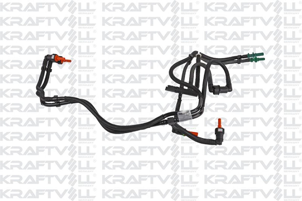 Ford Yakıt Borusu Focus C-Max 1.6 Tdci 2005-2011 ( İkili Boru Takımı ) - Kraftvoll 10034432