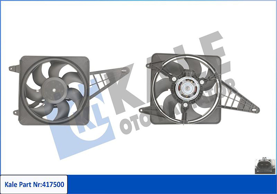 Tofas Fan Motoru M131 Dks Soketli - Kale 417500