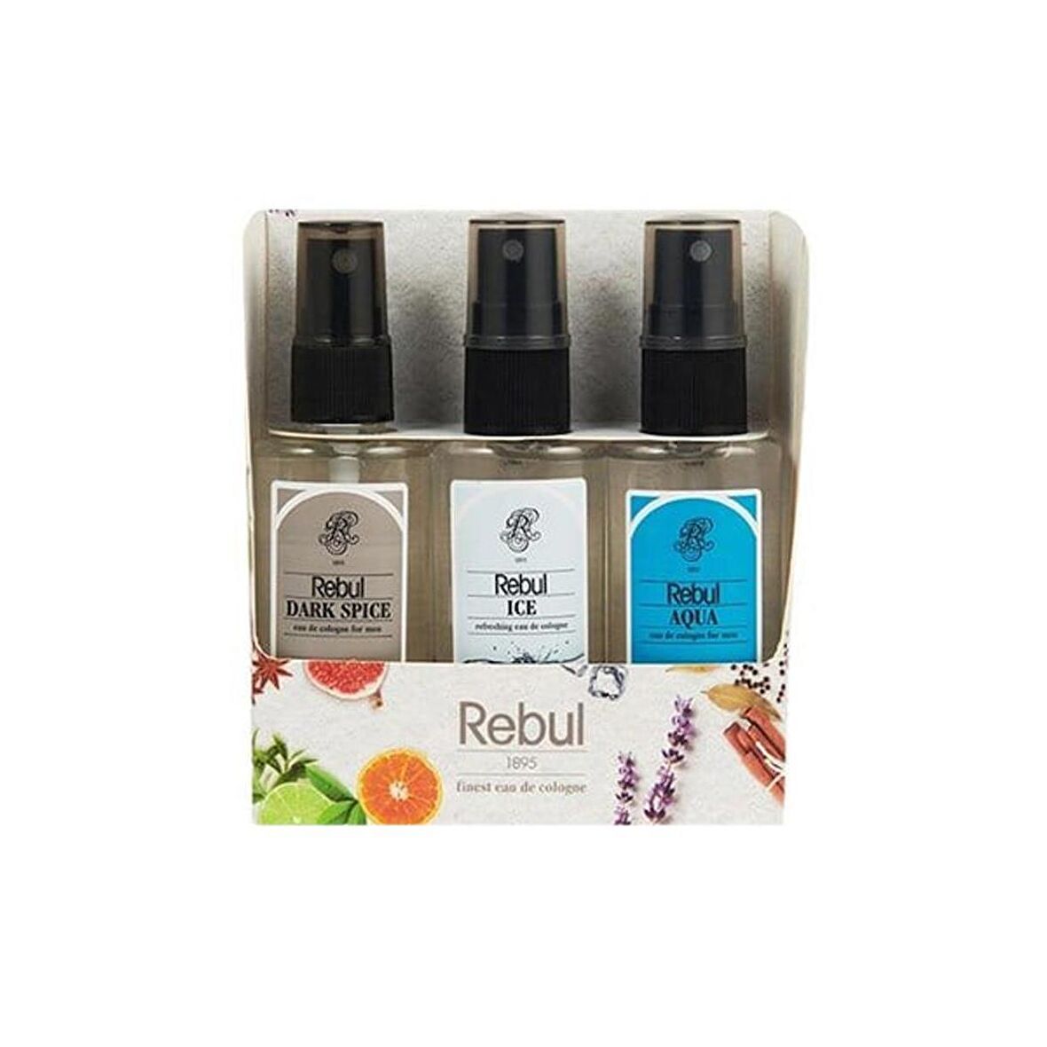 Rebul Dark Spice + Ice + Aqua 50 ML 3'lü Set