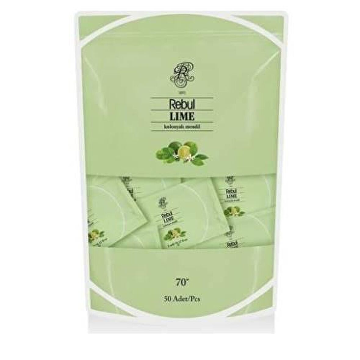 Rebul Lime Kolonyalı Mendil 50'li
