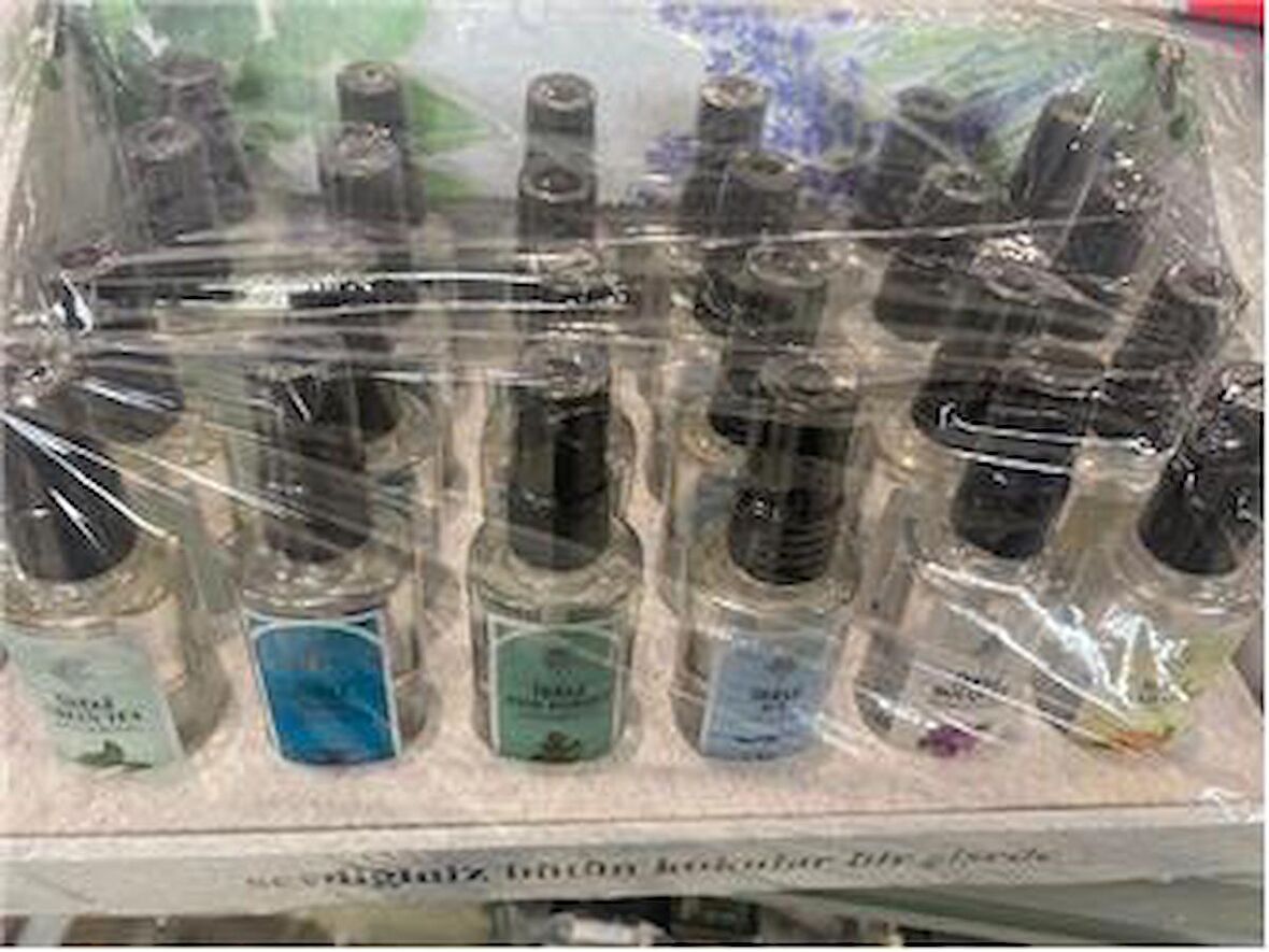 Rebul 24lü 50ML Set Kolonya (4 er Adet Green Tea- Aqua- Pıne Forest-Ice-Bouquet-Mandarine