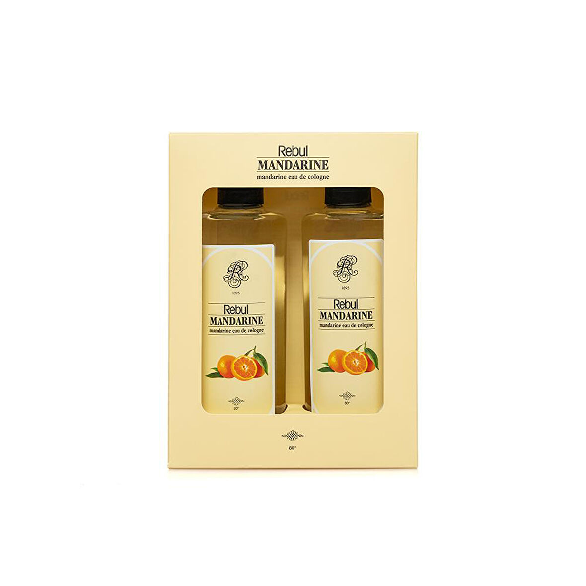 Rebul Mandarine Edc Kolonya 250 ML 2'li Set