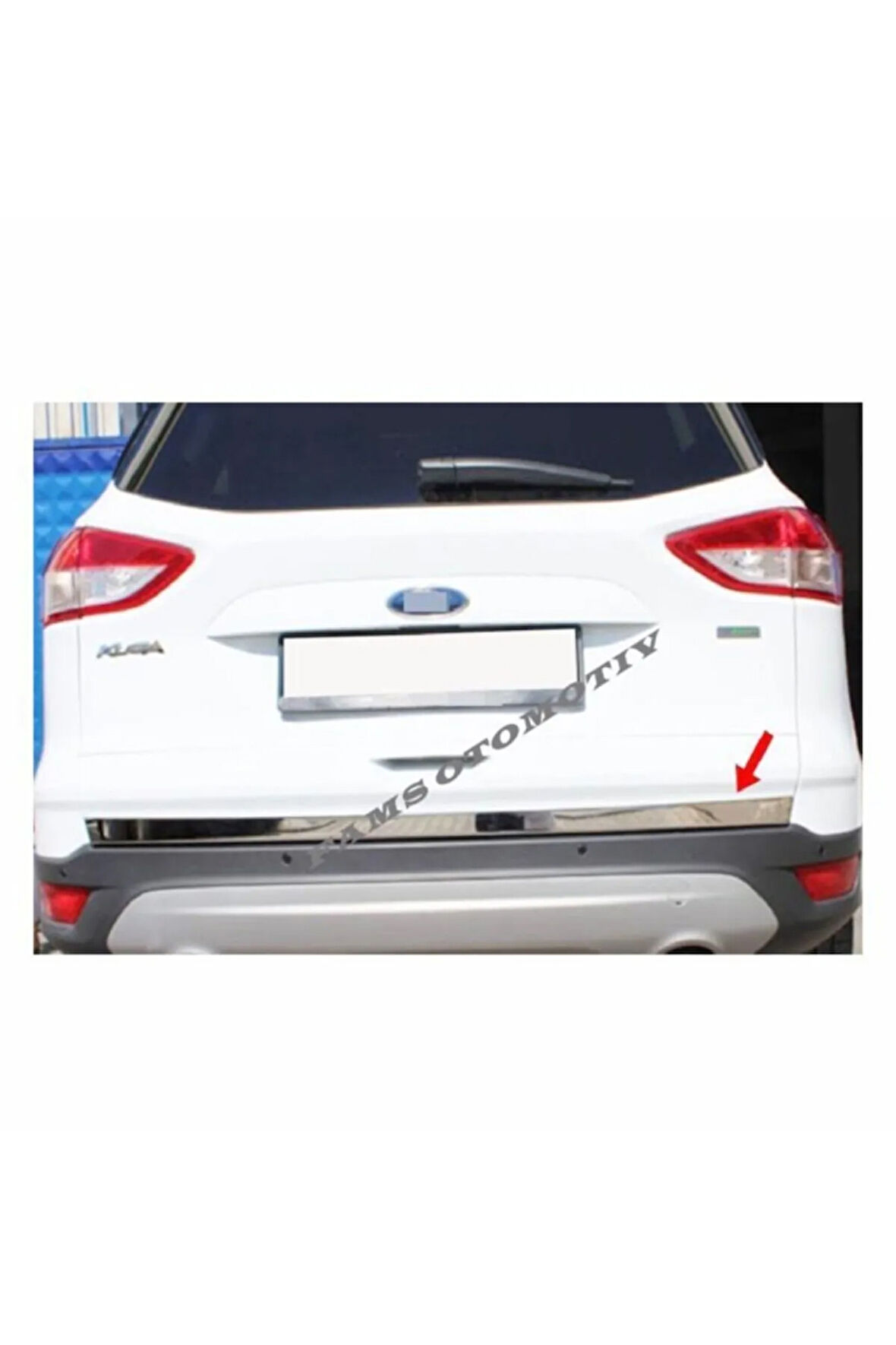 F. Kuga 2 Uyumlu Krom Alt Bagaj Çıtası Üzeri 2013 P. Çelik Uyumlu