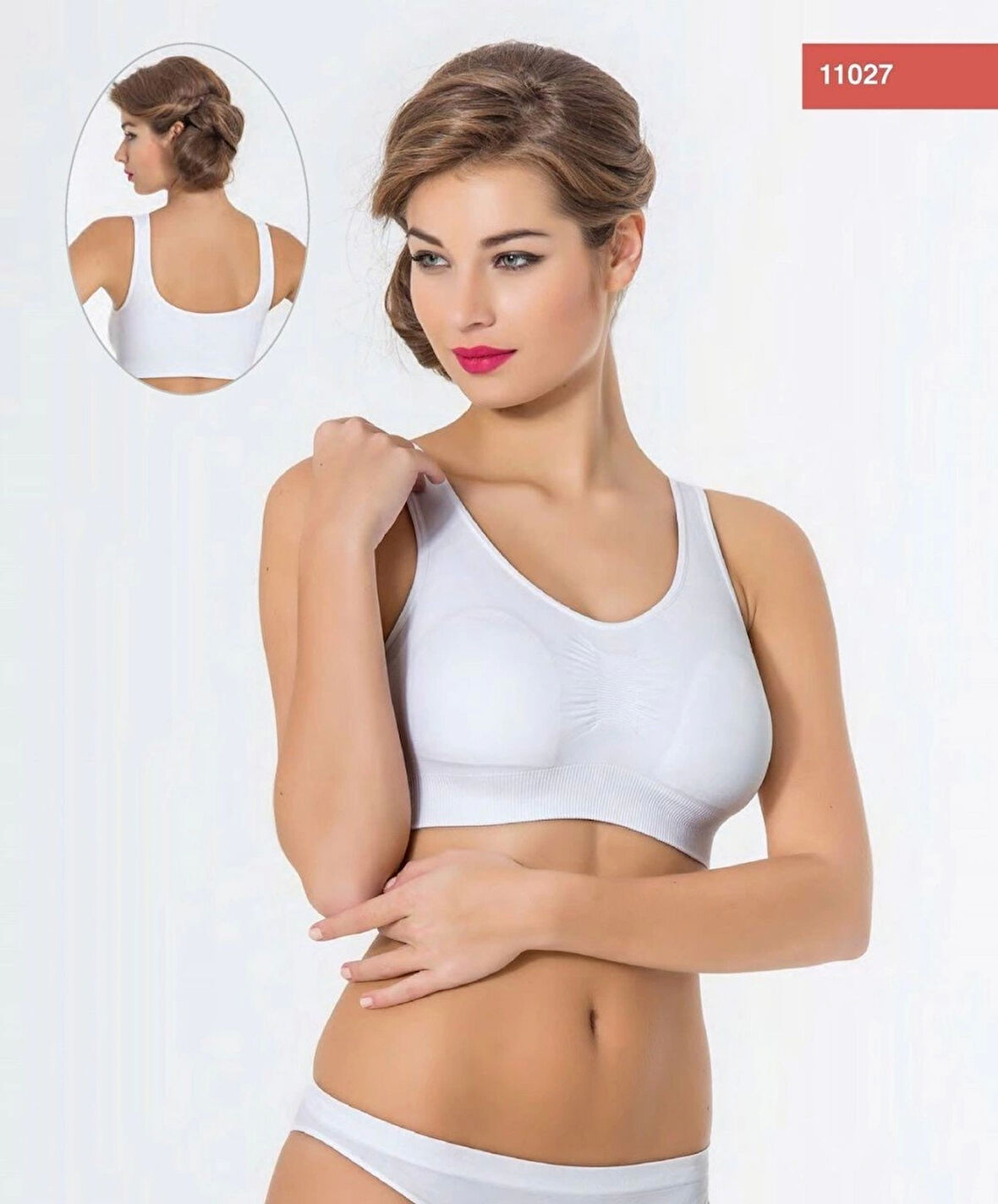 Miss Fit 11027 Kalın Askılı Pedli Bustiyer