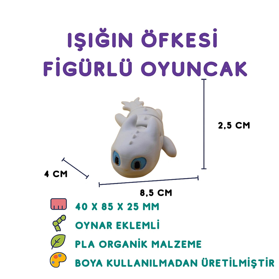 Ejderhanı Nasıl Eğitirsin Dişsiz Figür - Toothless Karakter Oyuncak