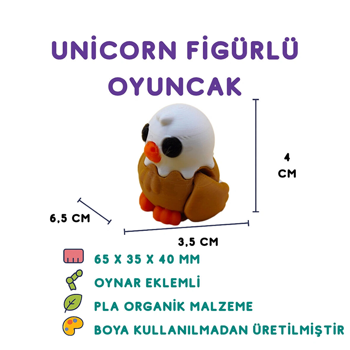 Kartal Figür - 3D Yırtıcı Kuş Oyuncak