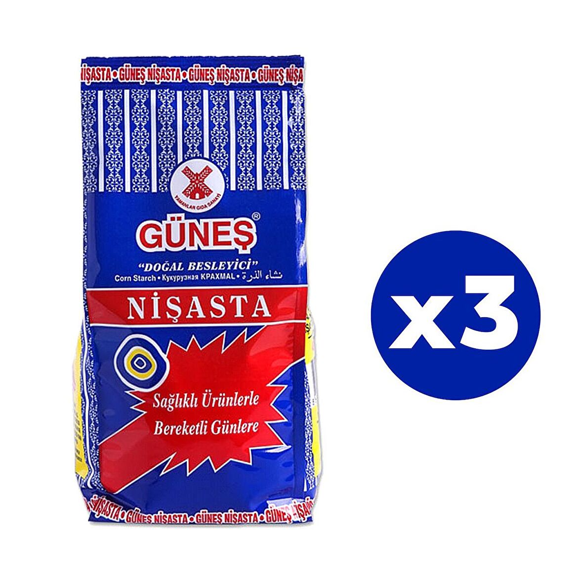 Güneş Mısır Nişastası 400 gr x 3 Adet