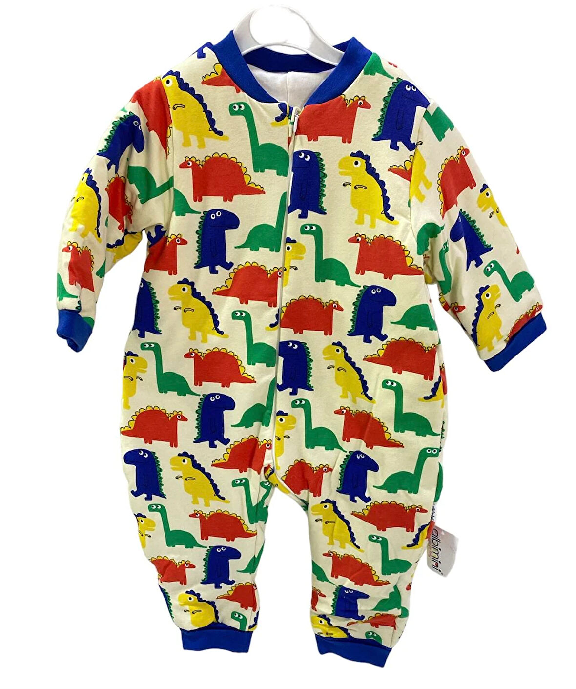 Mini Damla Uyku Tulumu Albimini Dinazorlu Sarı