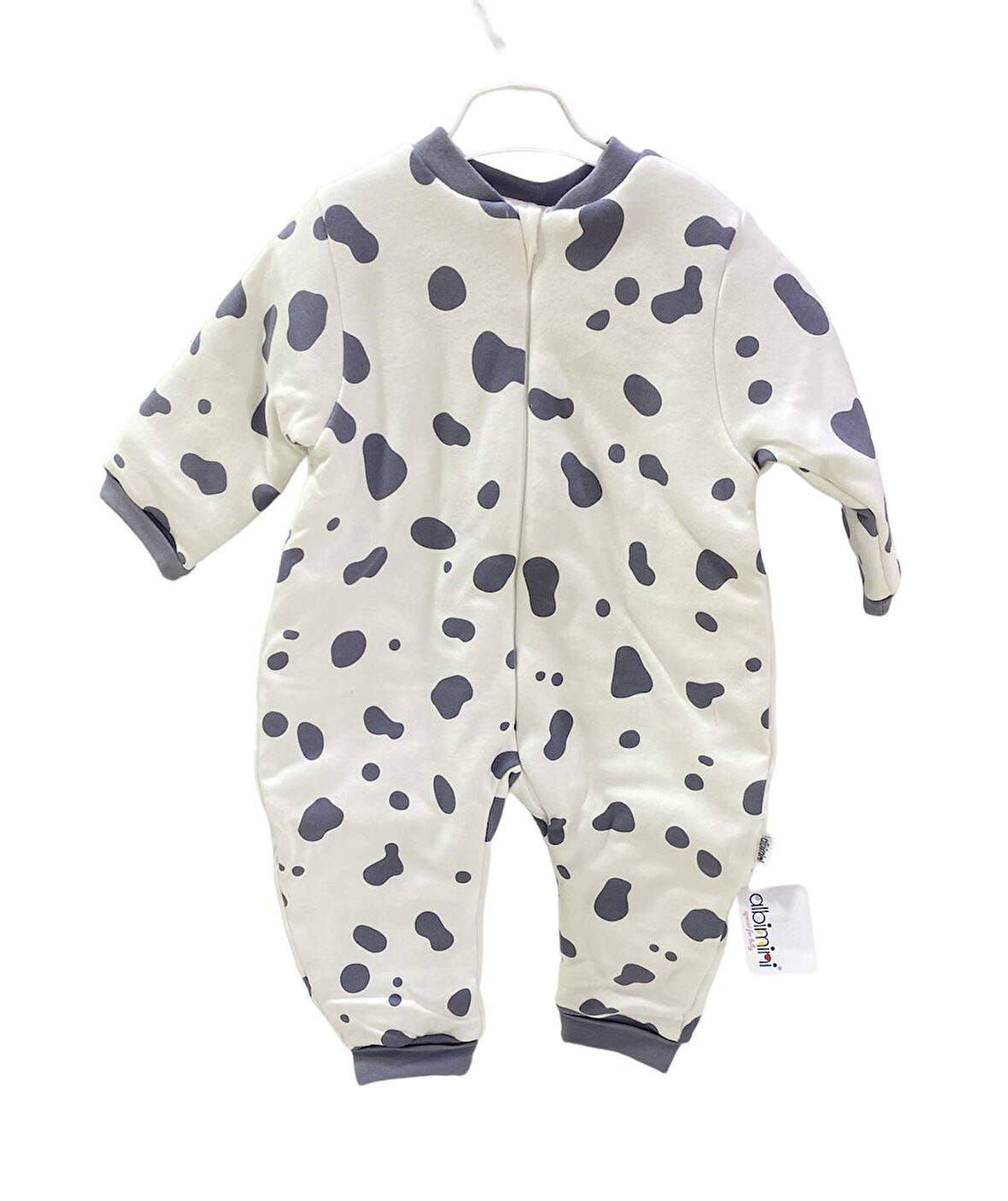 Mini Damla Uyku Tulumu Albimini Benekli Gri