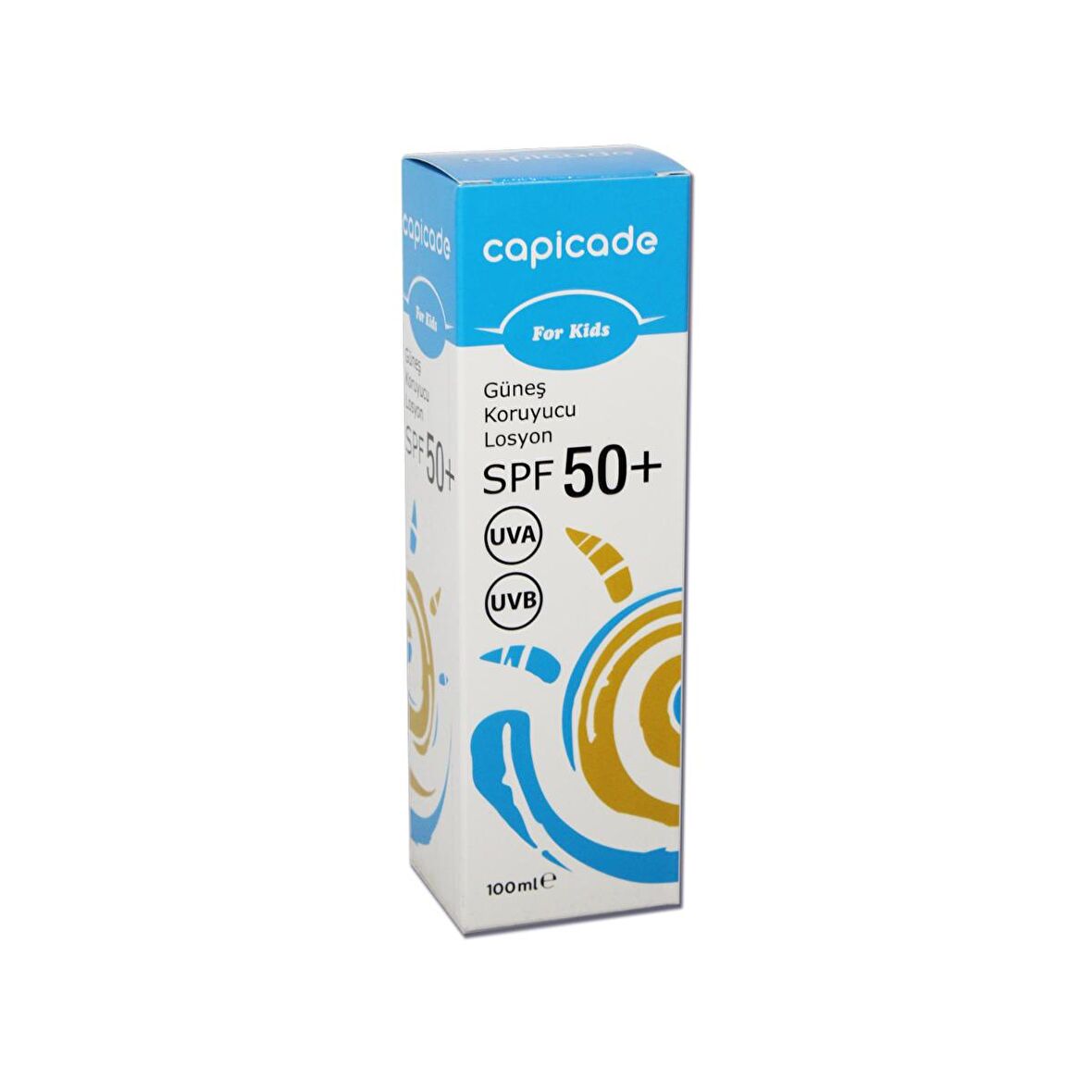 Capicade SPF50+ Güneş Koruyucu Losyun 100ml - Çocuklar İçin