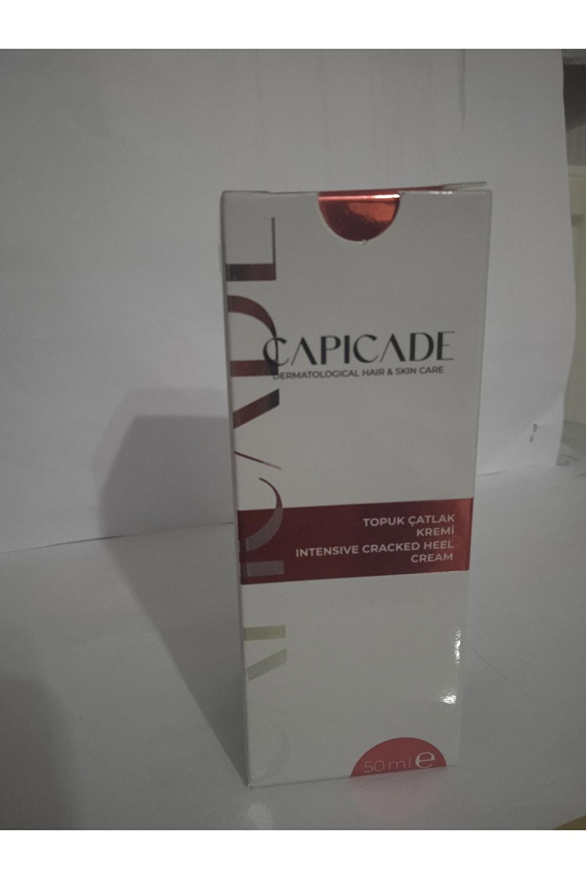 Capicade Intensive Cracked Heel Cream Topuk Çatlağı için Krem 50 ml