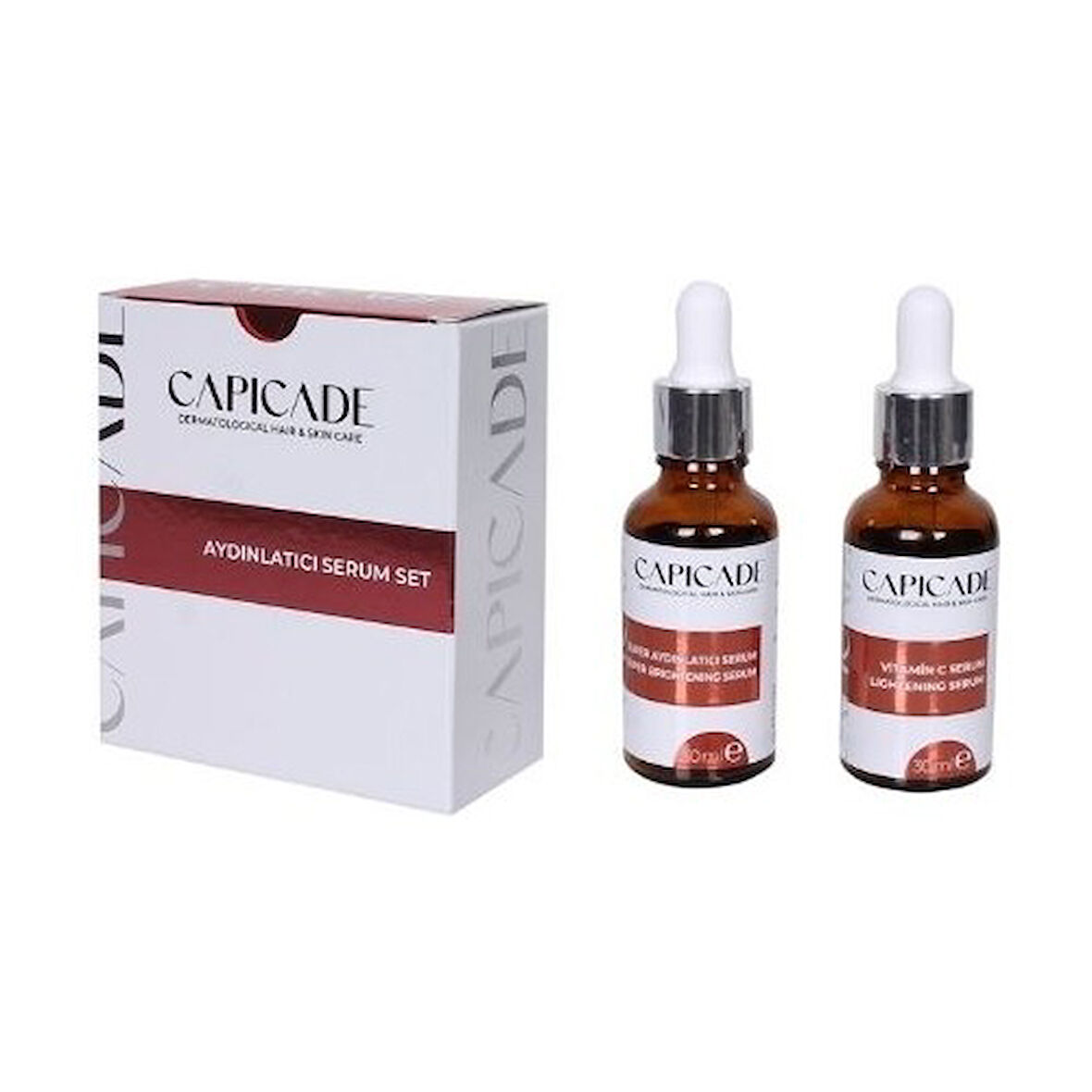 Capicade Aydınlatıcı Serum Set (vitamin C Serum&aydınlatıcı Serum 30 Ml)