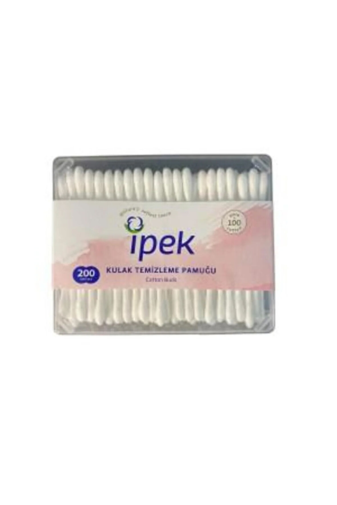 İPEK KULAK ÇUBUĞU DİKDÖRTGEN 200 LÜ