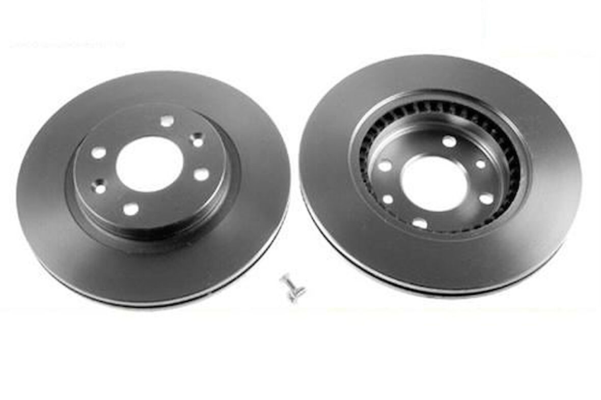 Unı Fren Diski Ön - Ön Fren Diski Havalı Megane 96 Logan 04 Kangoo 1.5dci Clio I-İi91 Twng 07 R19 25 - Del Bg2625t