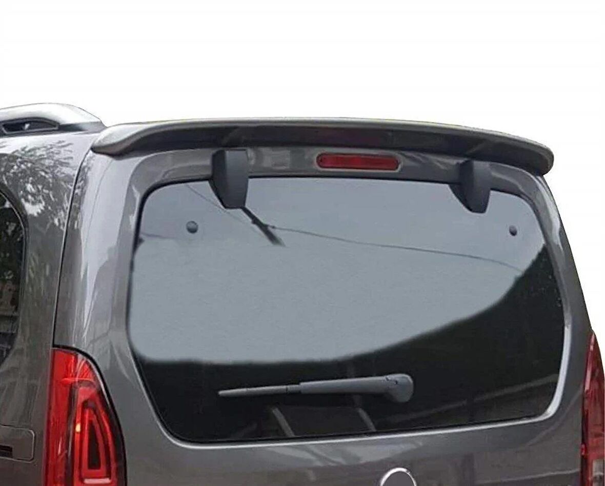 Citroen berlingo bagaj üstü spoiler siyah boyalı 2008 / 2018