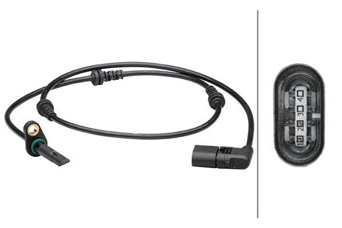 Mercedes Abs Sensoru On Sol C-Class W205 14> S205 14> C205 15> A205 16> - Hella 6pu012679-431