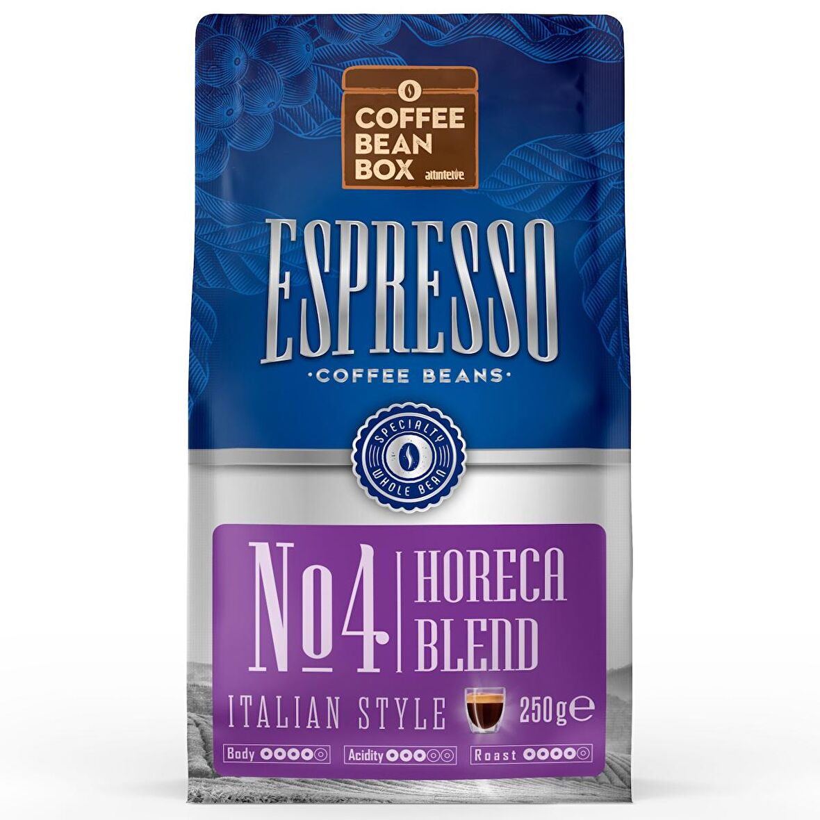 No:4 Horeca Blend Espresso Çekirdek Kahve 250gr