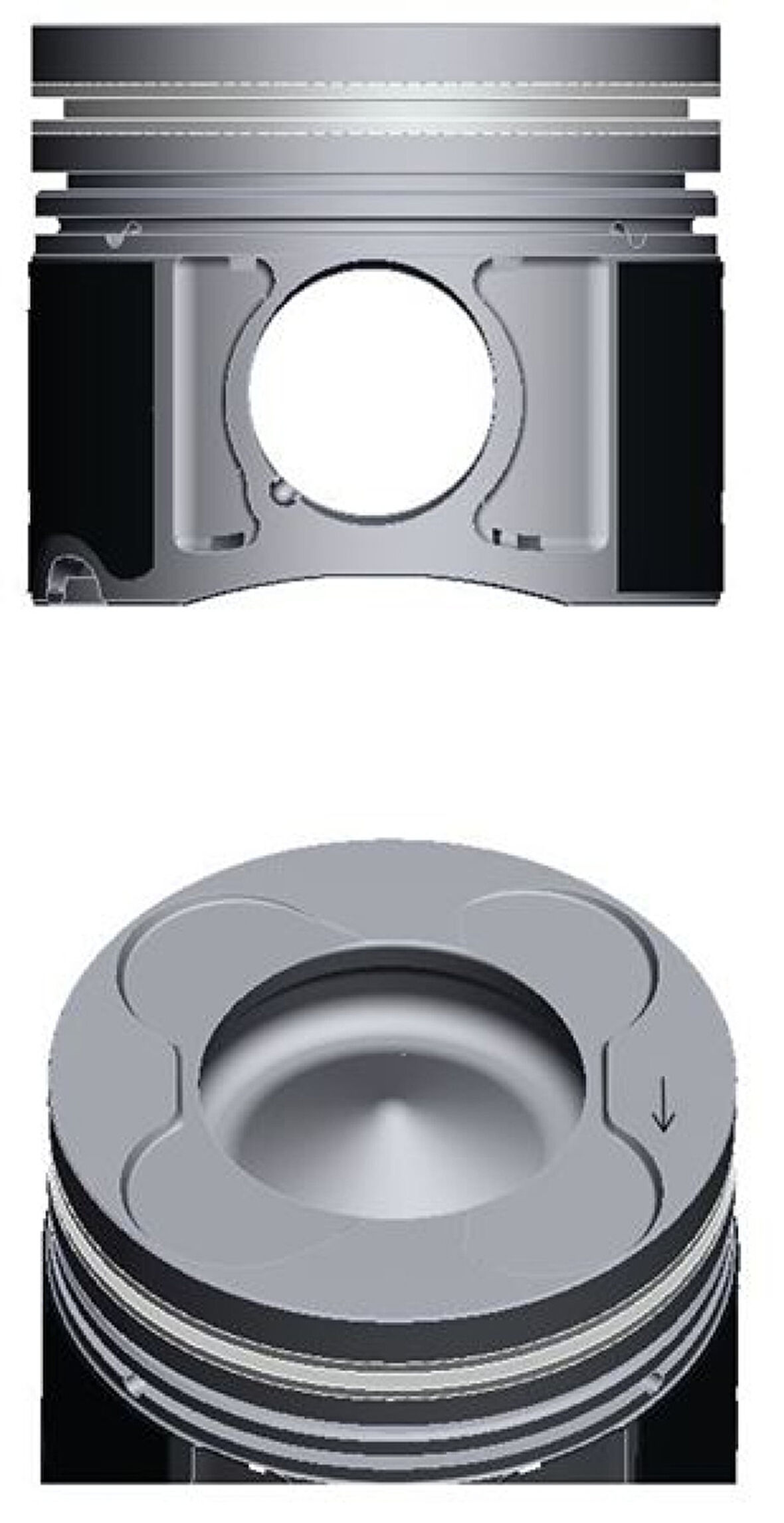 Bmw Piston Bmw E90 E60 E70 E71 M57n2 3.0d 245ps 84,5mm - Goetze 87-70207050