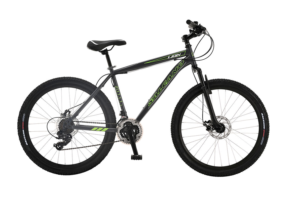 Salcano Lion 24 MD Disk Fren 21 Vites 24 Jant Dağ Bisikleti Siyah Yeşil