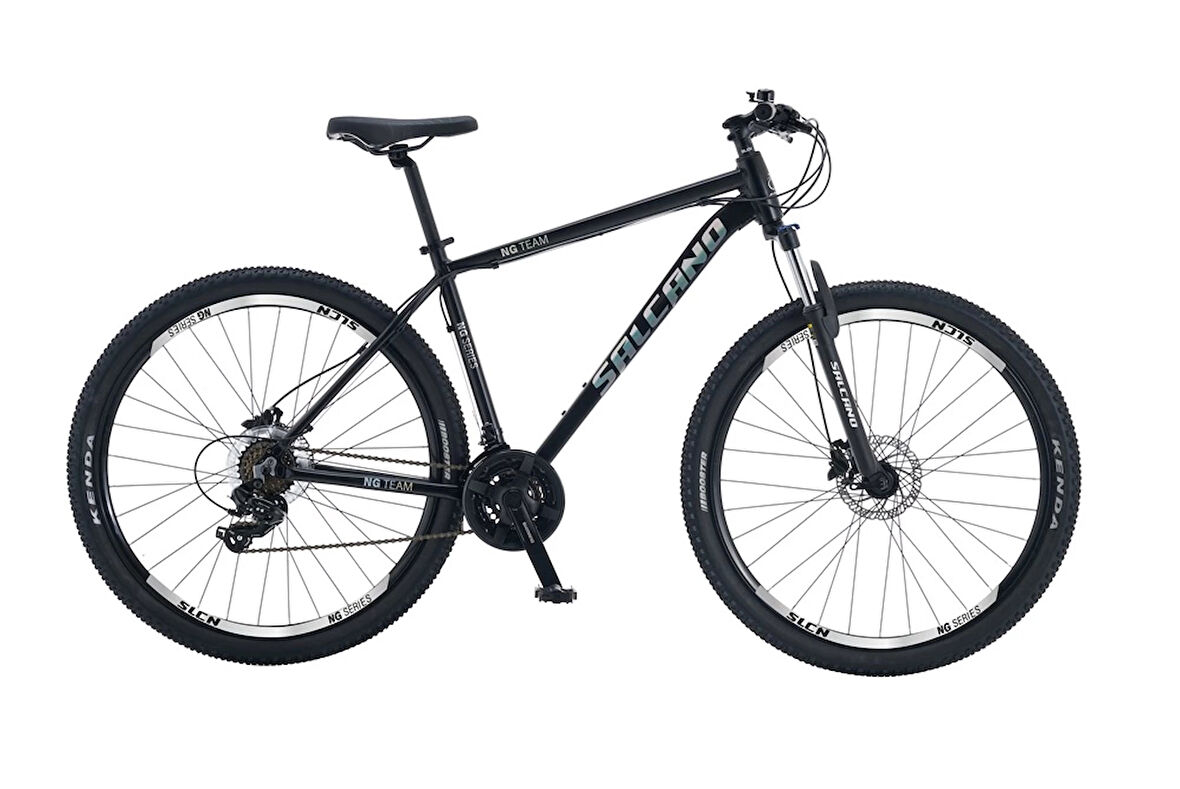 Salcano NG Team 200 27,5 HD Fren 21 Vites 27,5 Jant Dağ Bisikleti Siyah Gümüş 18 Kadro