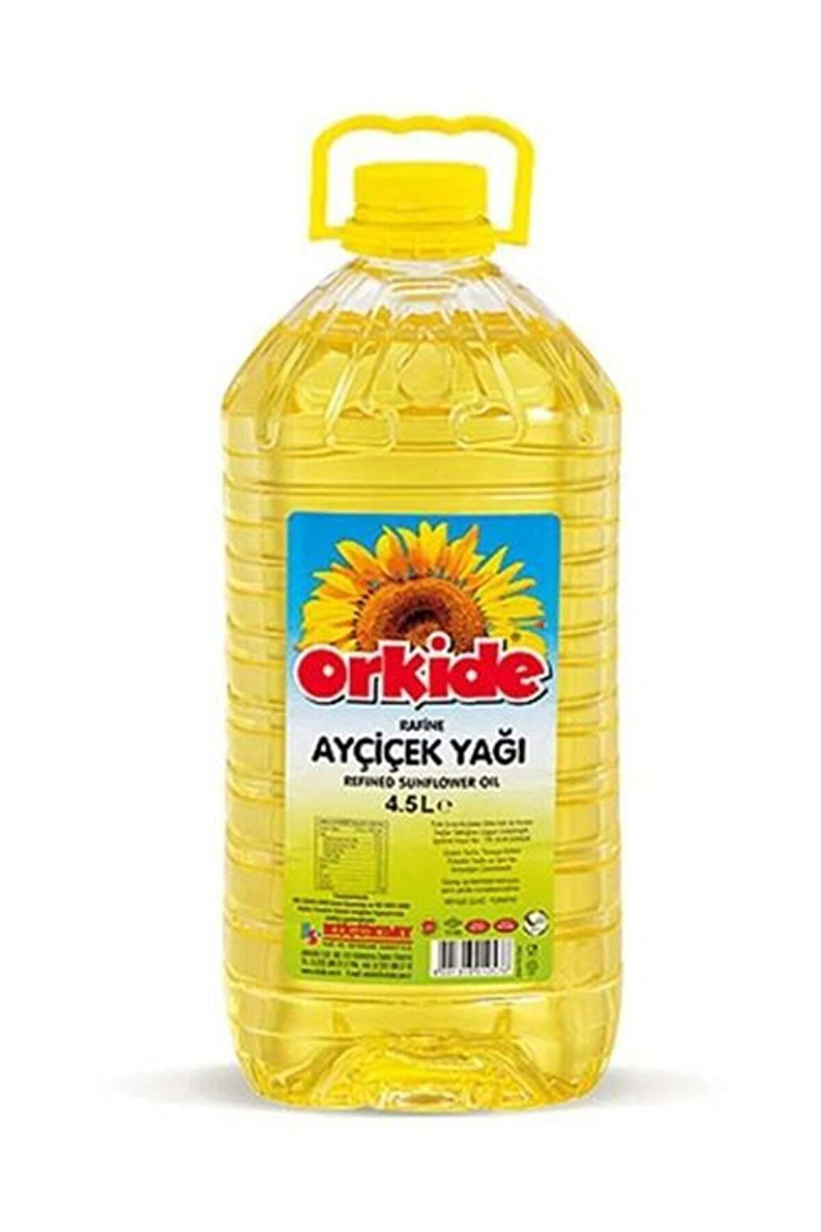 Orkide Ayçiçek Yağı 4,5 lt