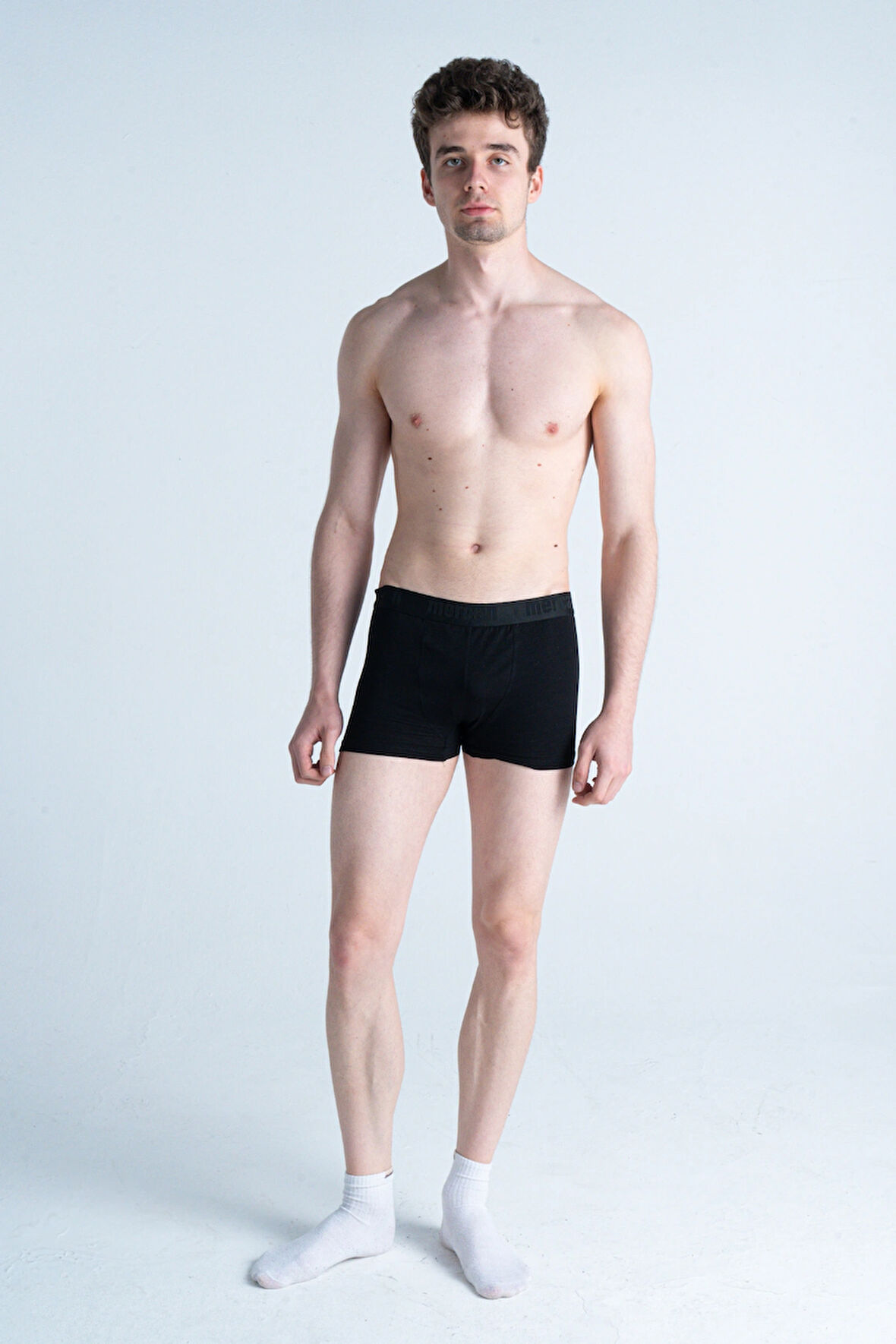 Erkek Çok Renkli 3'lü Likralı Pamuklu Boxer (SİYAH LACİVERT PERFECTION)