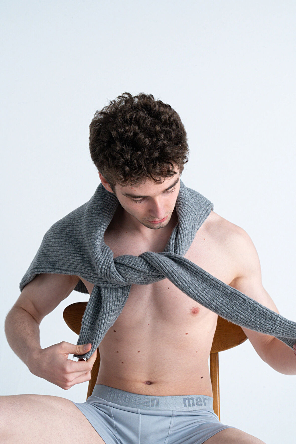 3'lü Erkek Çok Renkli Pamuklu Likralı Boxer (GRİ ANTRASİT DANGER)