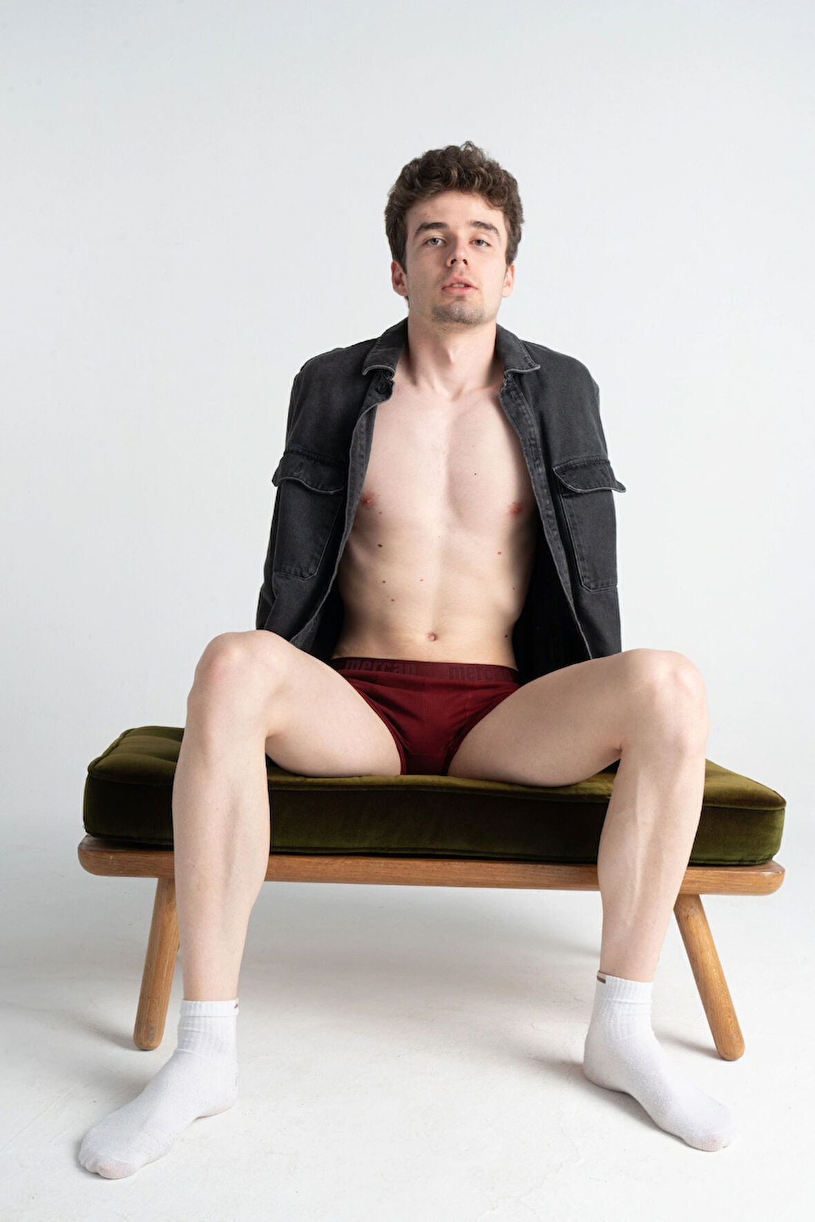 Pamuklu Ultra Rahat Bordo Erkek Esnek Boxer