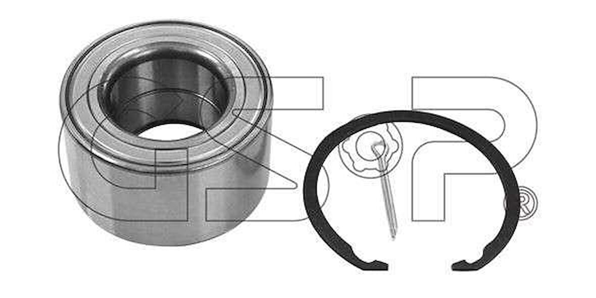 Toyota On Teker Rulmanı Toyota Corolla Vvt I 2002-2007 Avensis 2003-2008 (40x74x42) - Gsp Gk3979