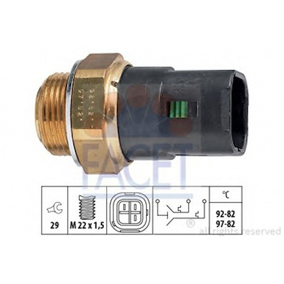 Renault Fan Musuru (92 / 82°) R21 Master I Safrane - Facet 7.5628