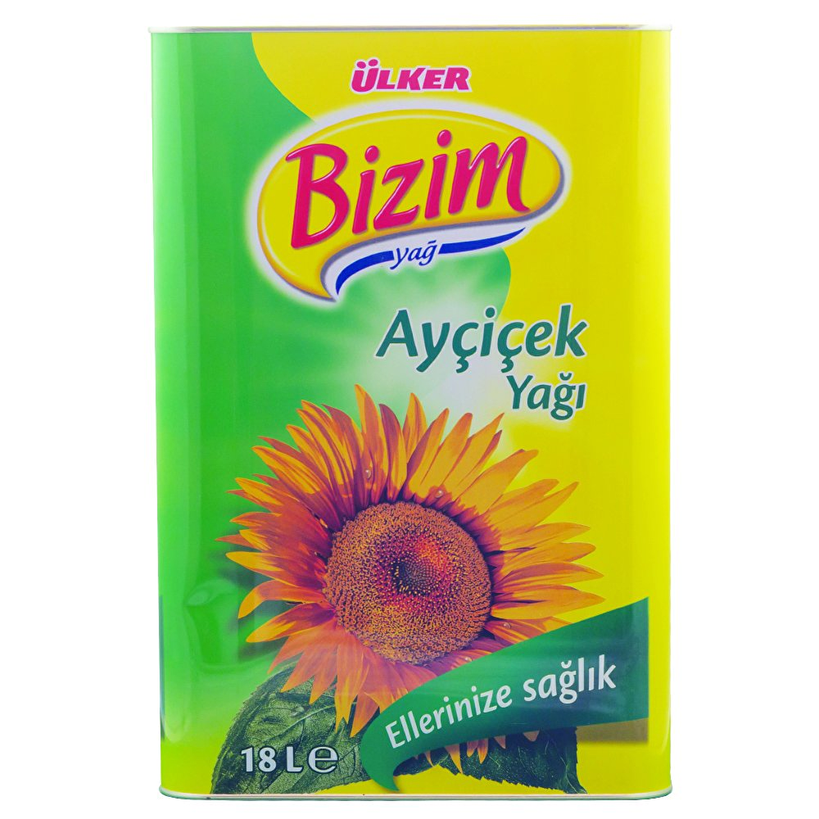 Bizim Rafine Ayçiçek Yağı 18 lt Teneke