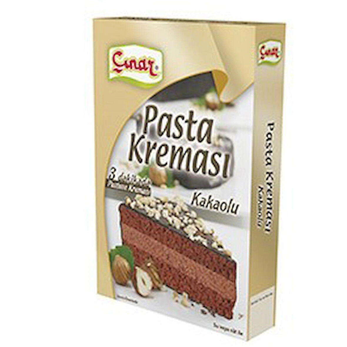 Çınar Pasta Kreması Kakaolu 24 x 160 Gr   