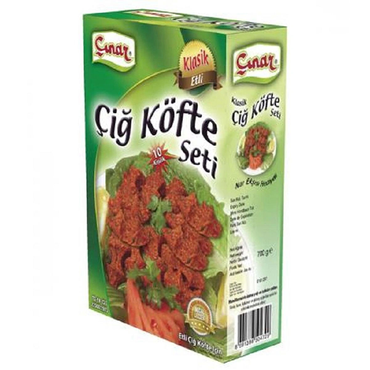 ÇINAR ÇİĞ KÖFTE SETİ 700 GR