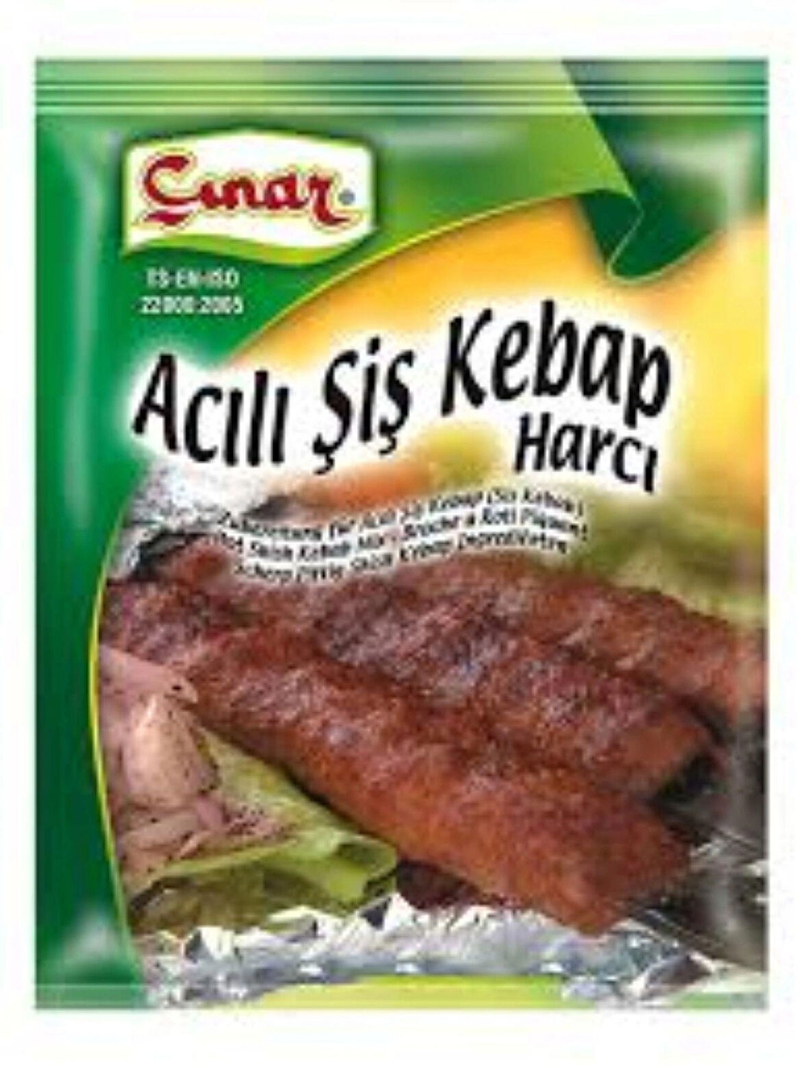 ÇINAR ACILI ŞİŞ KEBAP HARCI 75GRX3 PAKET 