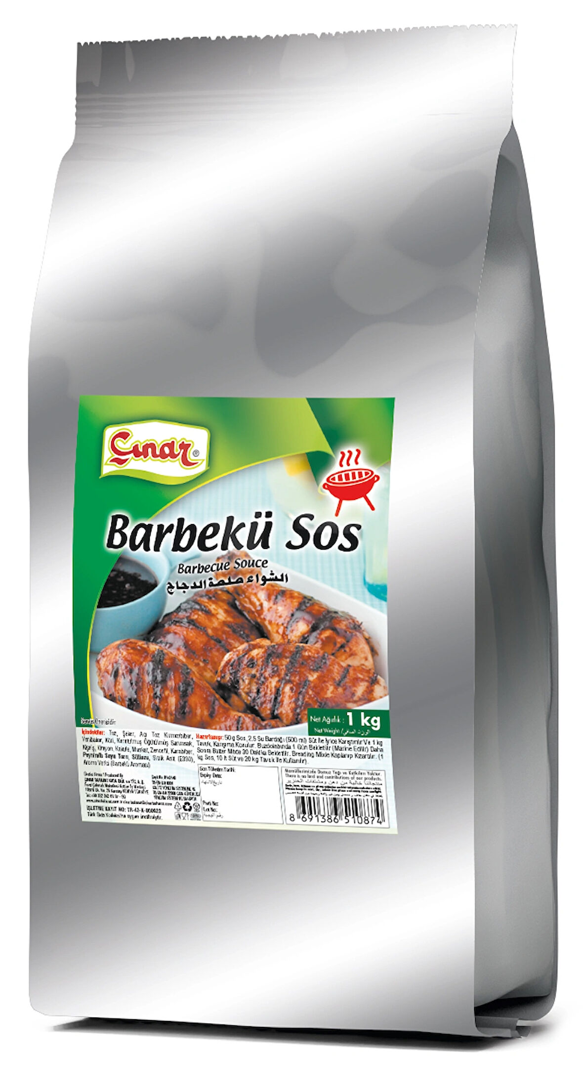 ÇINAR BARBEKÜ SOS 1KG