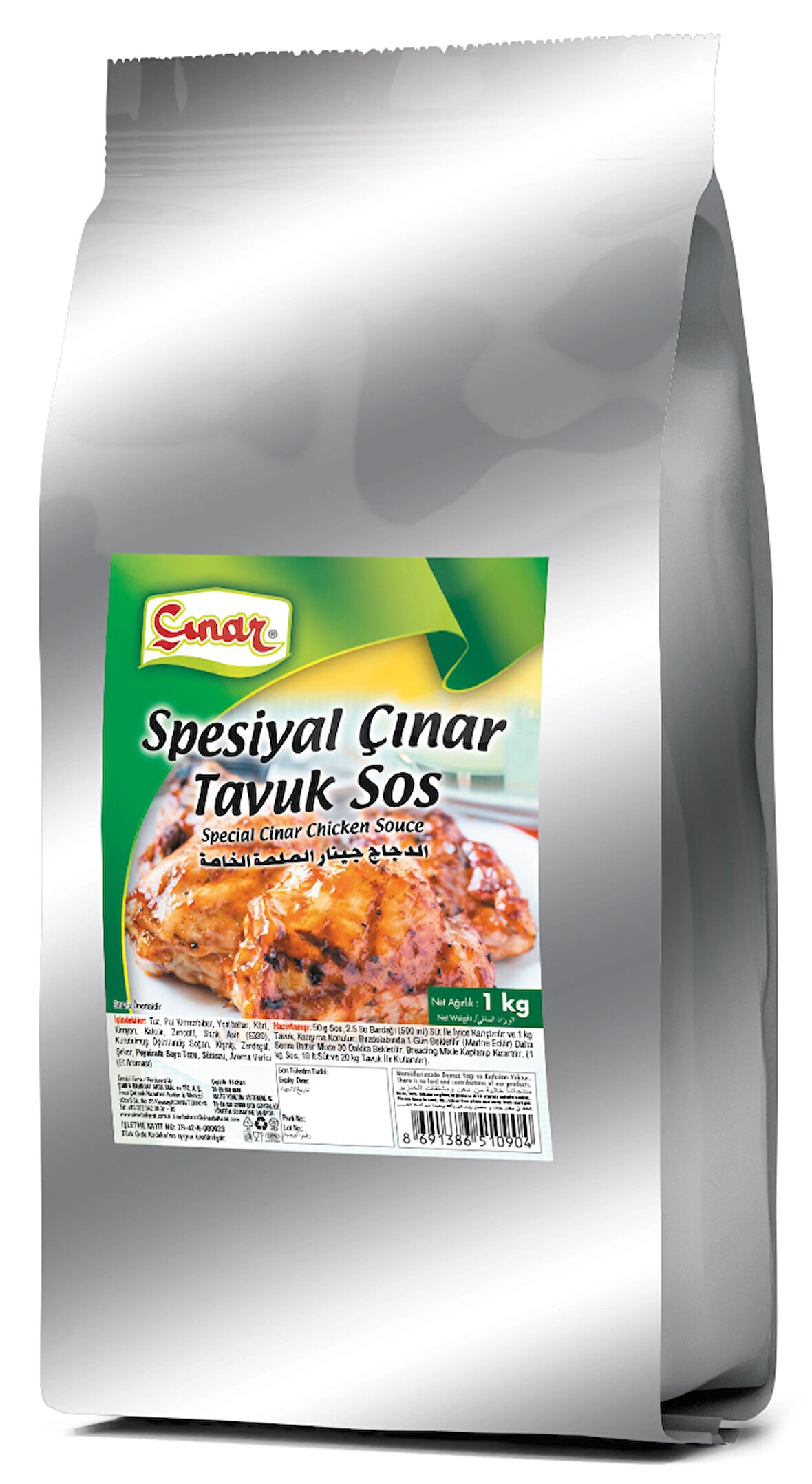 ÇINAR TAVUK SPESYAL SOS 1KGx10 ADET