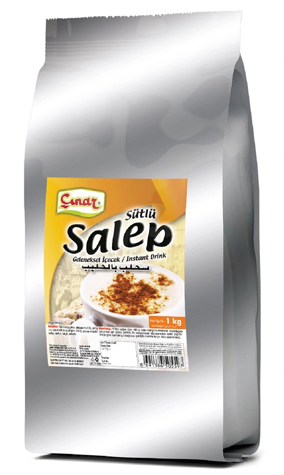 ÇINAR DAMLA SAKIZLI SALEP 1 KG