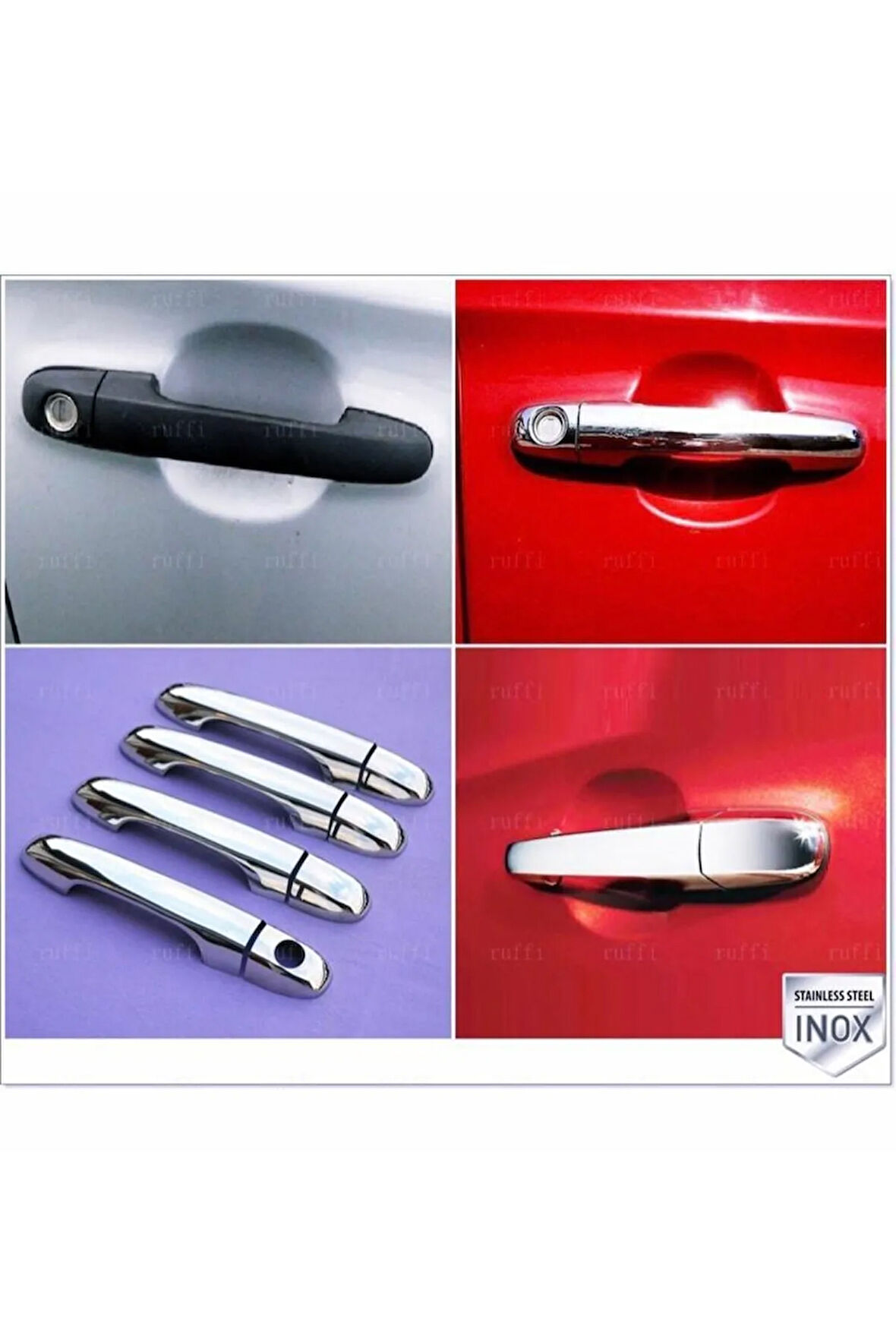 Hyundai I30 Krom Kapı Kolu 4 Kapı 2006-2012 P.çelik