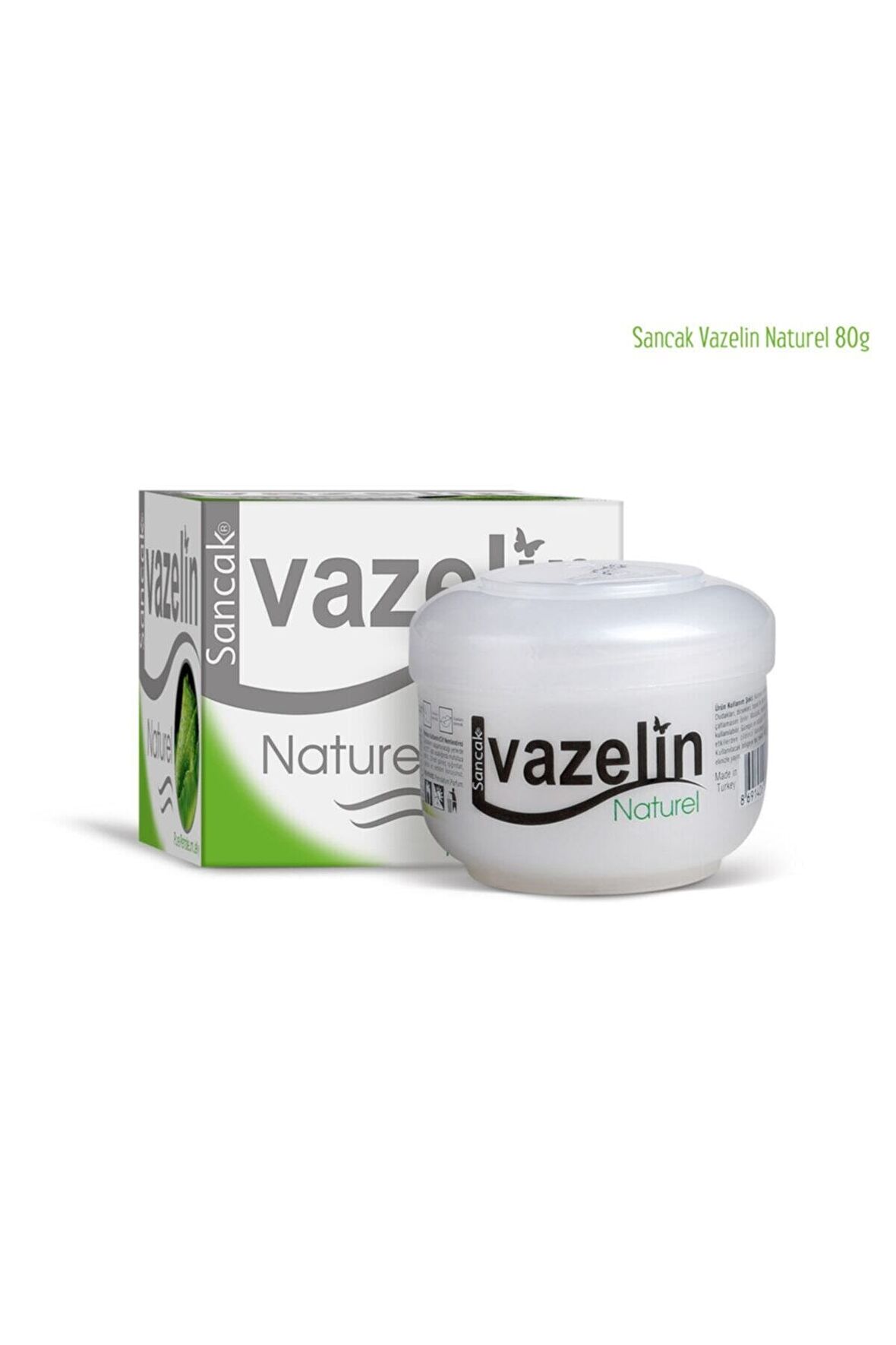 Sancak Vazelin Naturel 80 Ml