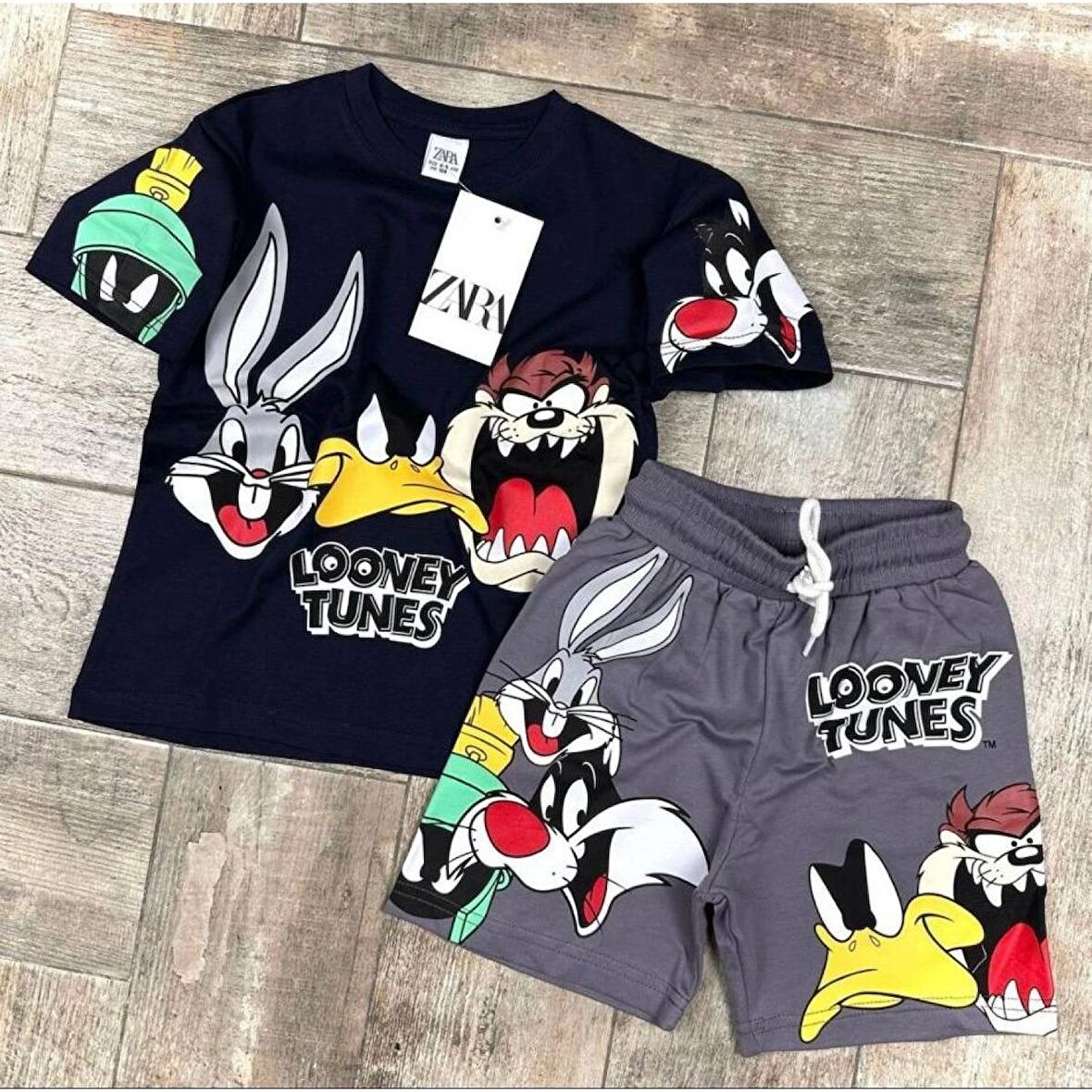 Looney Tunes Baskılı ErkekÇocuk Takım