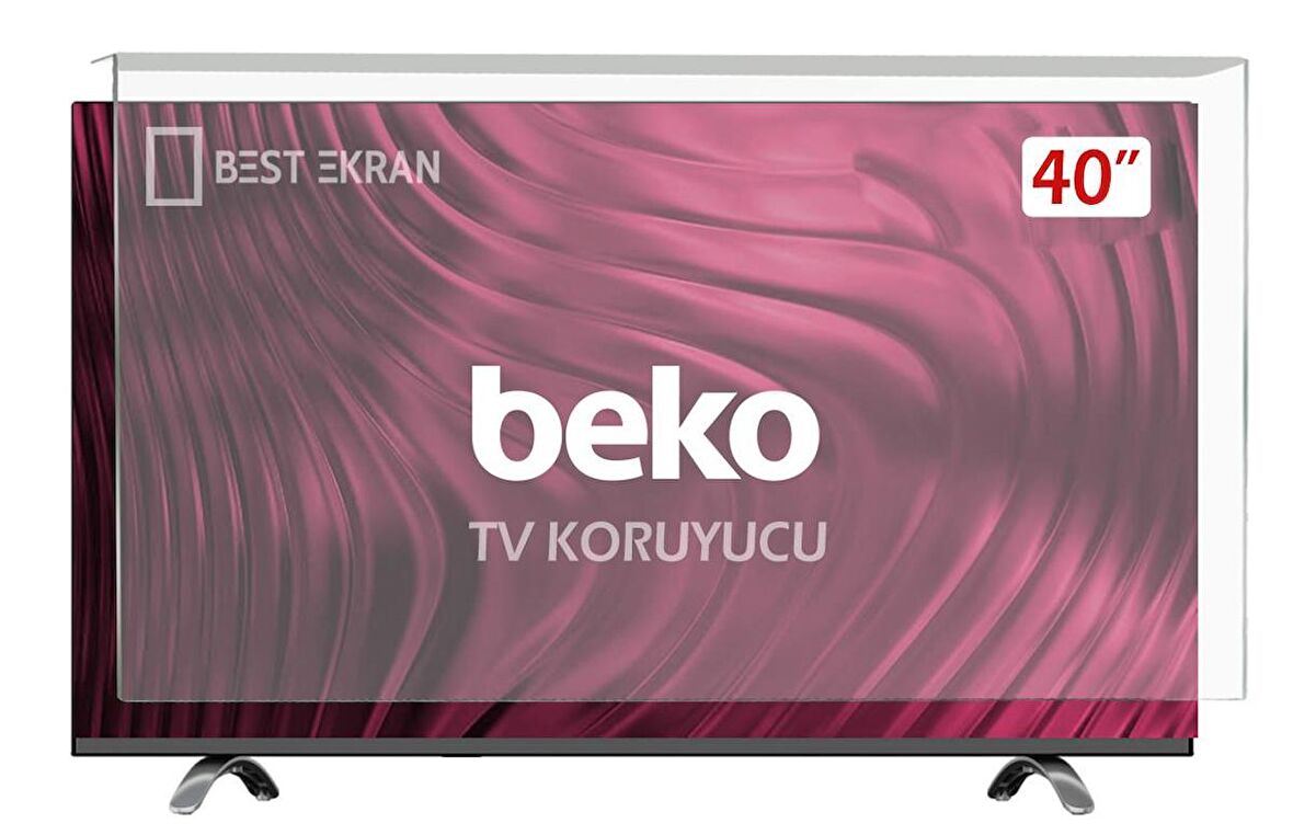 Beko B40K 680G Tv Ekran Koruyucu - Beko 40" inç Tv Ekran Koruyucu B40K680G